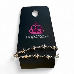 Paparazzi silver star bracelet glamour